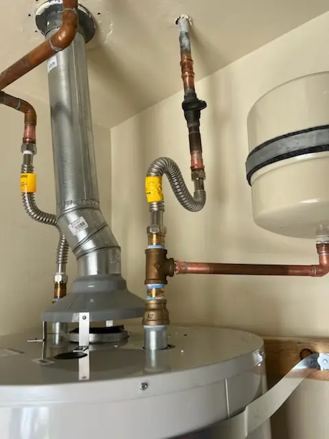 Water heater installation and plumbing repair in Wildbrook Acres